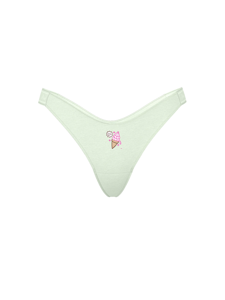 Трусики high-leg thong panty, S
