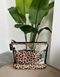 Леопардова косметичка leopard 2-piece makeup bag