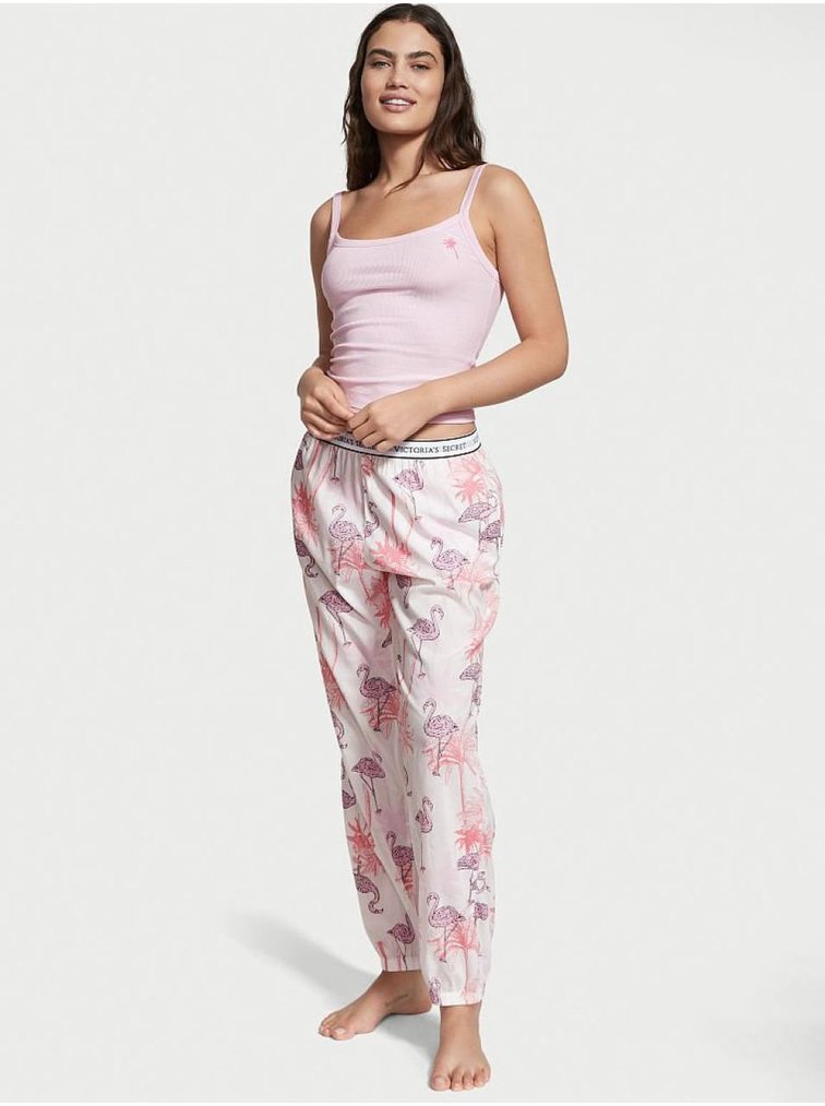 Пижама Cotton Cami Pajama Pant Set Victoria’s Secret