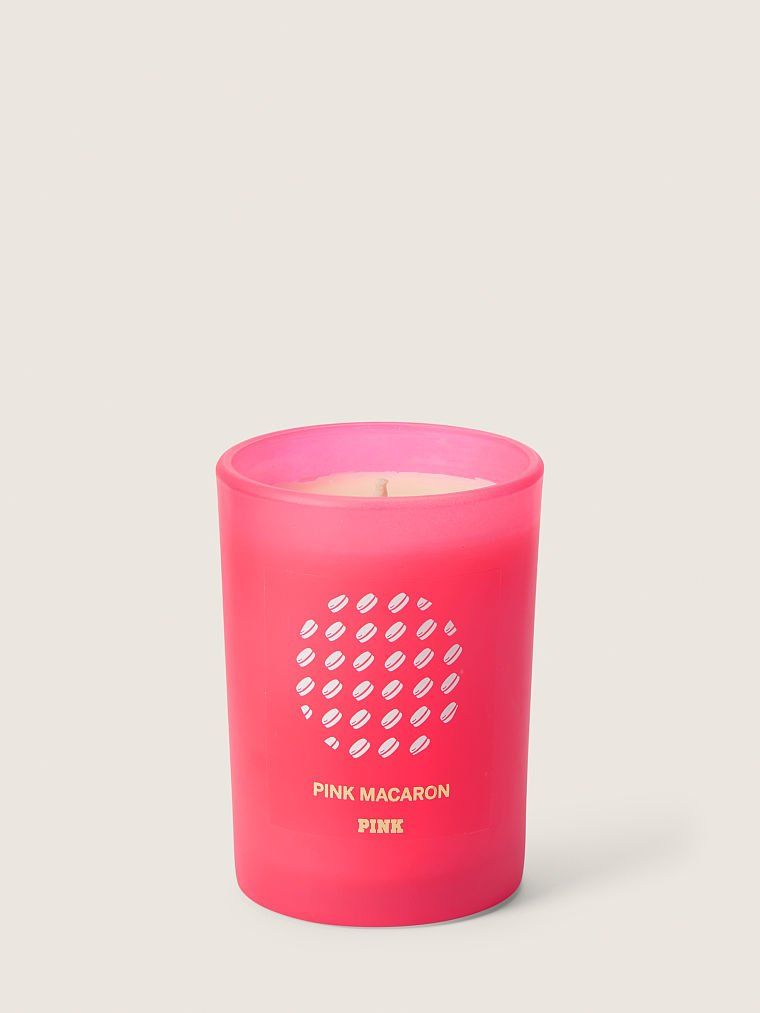 Свеча ароматизированная Scented Candle Pink Macaron