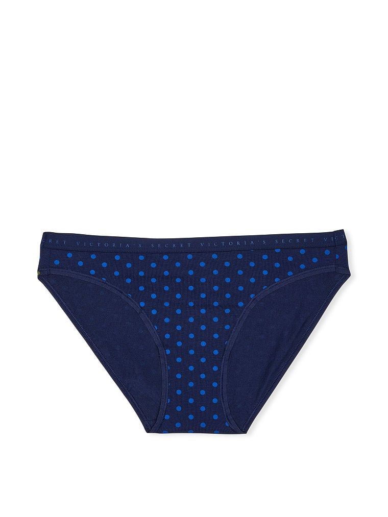 Трусики Stretch Cotton Bikini Panty Ensign Navy Dot, XS