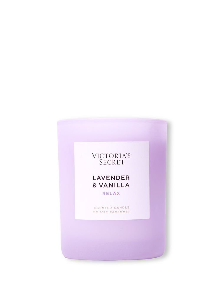 Свеча ароматизированная Natural Beauty Scented Candle Lavender & Vanilla Victoria’s Secret