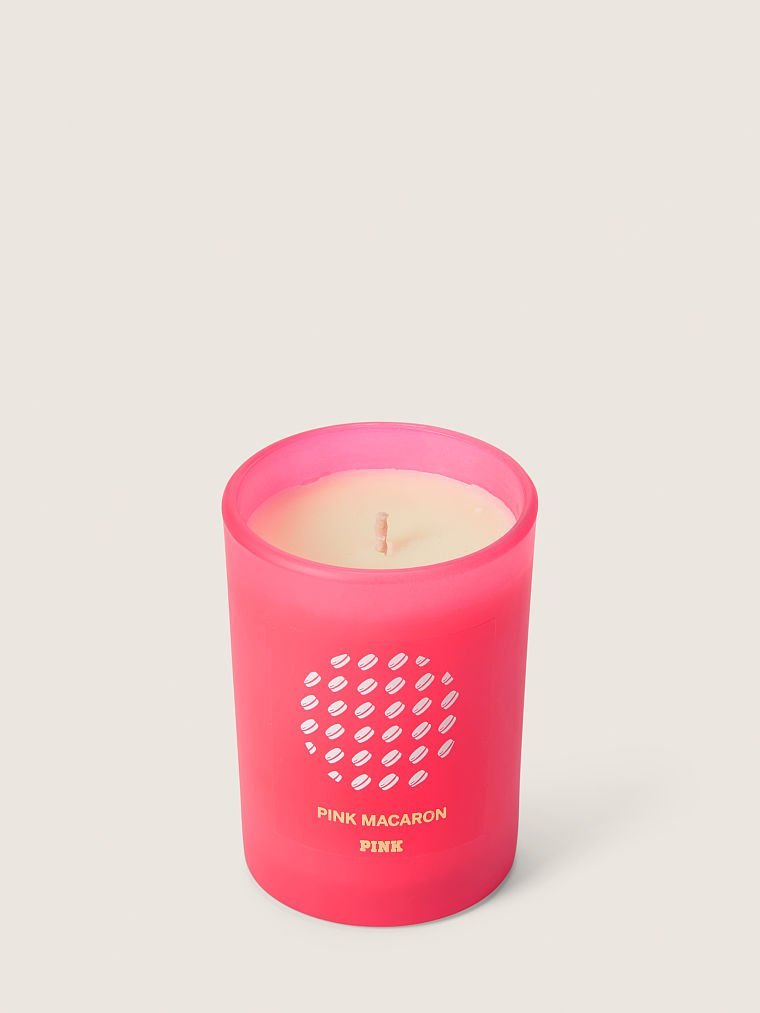 Свеча ароматизированная Scented Candle Pink Macaron